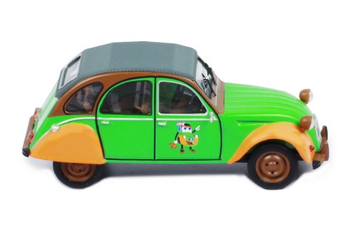 CITROËN 2 CV 1978 Green/Orange