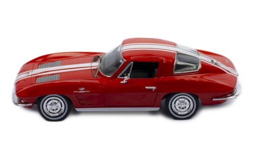 CHEVROLET Corvette Stingray 1963 Red and White