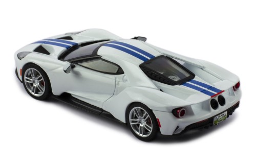 FORD GT 2017 White with Blue stripes