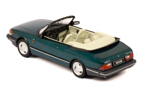 SAAB 900 Cabriolet 1991 Metallic Green