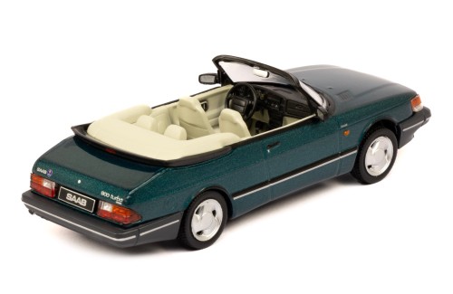 SAAB 900 Cabriolet 1991 Metallic Green
