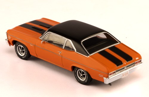 CHEVROLET NOVA SS 1971 Orange and Black