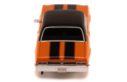 CHEVROLET NOVA SS 1971 Orange and Black