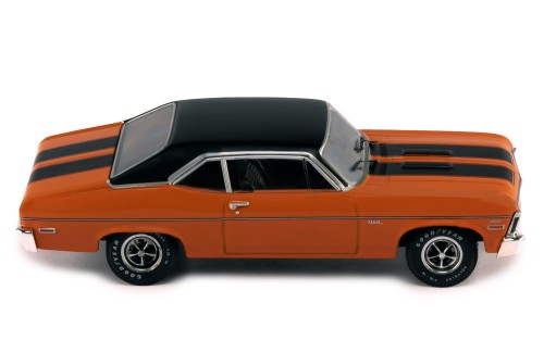 CHEVROLET NOVA SS 1971 Orange and Black