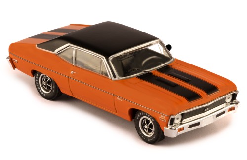 CHEVROLET NOVA SS 1971 Orange and Black
