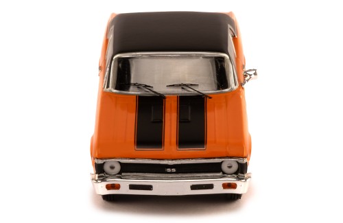 CHEVROLET NOVA SS 1971 Orange and Black