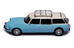 CITROËN ID19 BREAK 1960 Light Blue and White