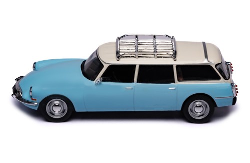 CITROËN ID19 BREAK 1960 Light Blue and White