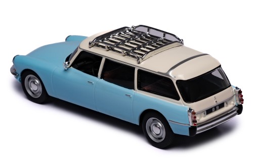 CITROËN ID19 BREAK 1960 Light Blue and White