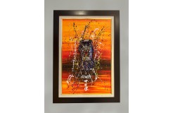 1/18 Model car ART PAINTING with black frame - 53 cm x 73 cm