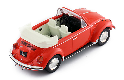 VOLKSWAGEN SUPER BEETLE 1973 CONVERTIBLE RED