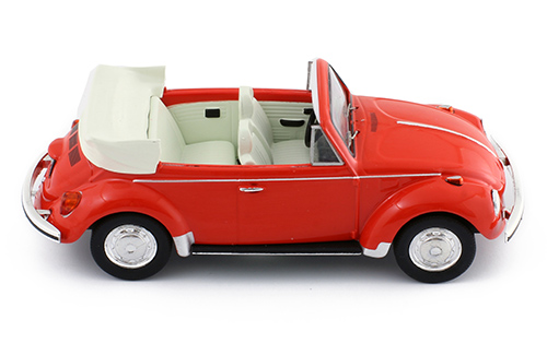VOLKSWAGEN SUPER BEETLE 1973 CONVERTIBLE RED