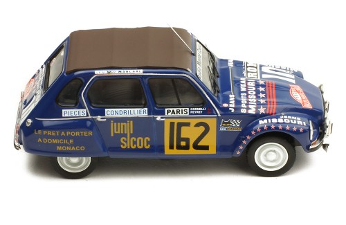 CITROËN Dyane #162 M. Peyret-J. J. Cornelli  Rallye Monte-Carlo 1978