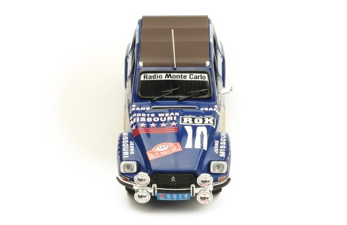 CITROËN Dyane #162 M. Peyret-J. J. Cornelli  Rallye Monte-Carlo 1978