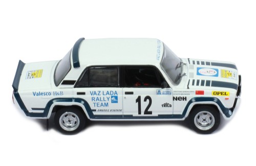 1:43 Lada 2105 Rallye Sweden #12 1983 S brundza/a girdauskas Ixo rac295 