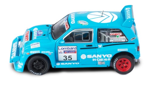 MG METRO 6R4 #35 W.Rutherford-B.Harris RAC Rally 1986