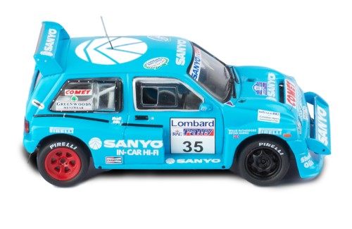 MG METRO 6R4 #35 W.Rutherford-B.Harris RAC Rally 1986