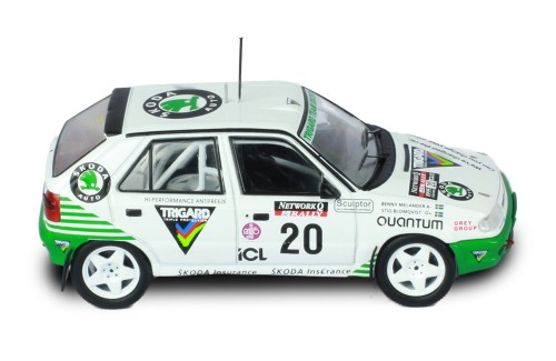 ŠKODA Felicia Kit Car #20 S. Blomquist-B. Melander RAC Rally 1995