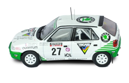 ŠKODA FELICIA Kit Car #27 P.Sibera - P.Gross RAC Rally 1995