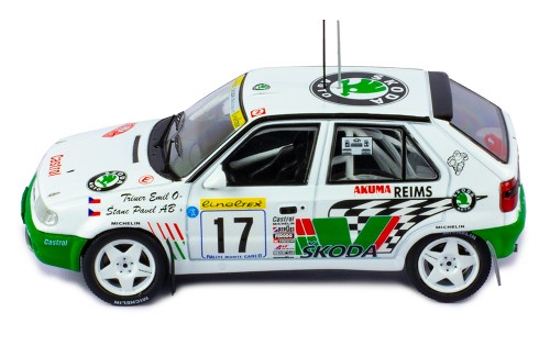 ŠKODA FELICIA Kit Car #17 E.Triner - P.Stanc Rallye Monte-Carlo 1996