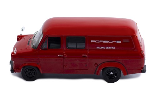 FORD TRANSIT MK I 1966 Porsche Racing Service Red
