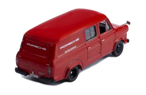 FORD TRANSIT MK I 1966 Porsche Racing Service Red