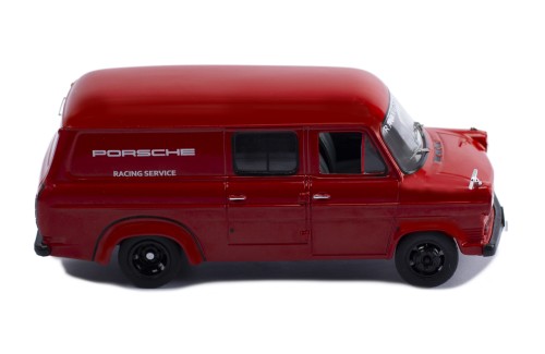 FORD TRANSIT MK I 1966 Porsche Racing Service Red