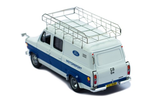 FORD TRANSIT MK I 1966 Rally Assistance White / Blue