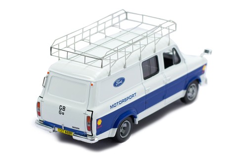 FORD TRANSIT MK I 1966 Rally Assistance White / Blue