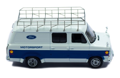 FORD TRANSIT MK I 1966 Rally Assistance White / Blue