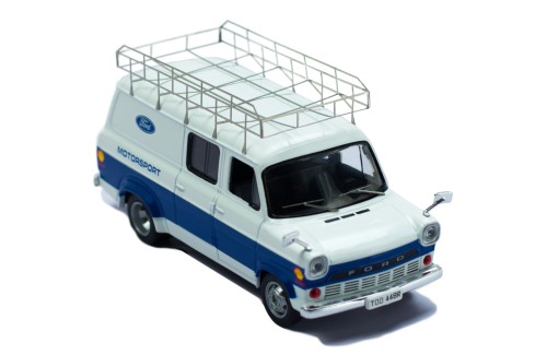 FORD TRANSIT MK I 1966 Rally Assistance White / Blue