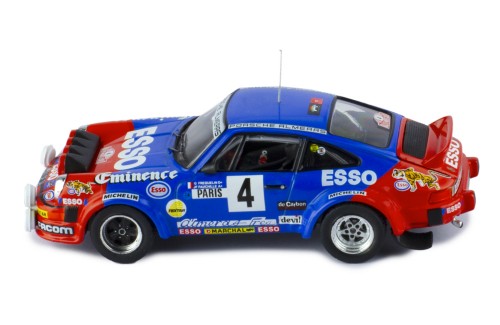 PORSCHE 911 SC #4 G.Frequelin - J-F.Fauchille Rallye Monte-Carlo 1982