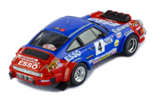 PORSCHE 911 SC #4 G.Frequelin - J-F.Fauchille Rallye Monte-Carlo 1982