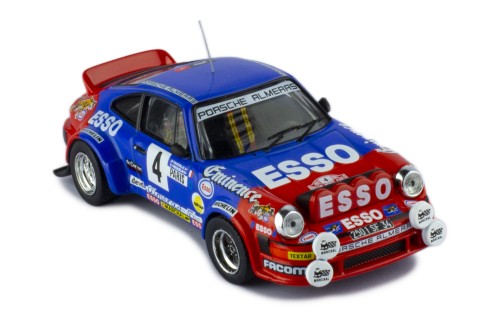 PORSCHE 911 SC #4 G.Frequelin - J-F.Fauchille Rallye Monte-Carlo 1982