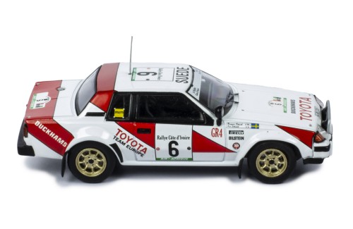 TOYOTA CELICA 2000GT #6 P.Eklund - R.Spjuth Rallye Côte d'Ivoire 1982