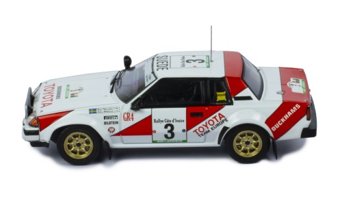 TOYOTA CELICA 2000GT #3 B.Waldegard -H.Thorszelius Rallye Côte d'Ivoire 1982