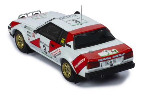 TOYOTA CELICA 2000GT #3 B.Waldegard -H.Thorszelius Rallye Côte d'Ivoire 1982