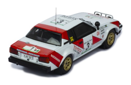 TOYOTA CELICA 2000GT #3 B.Waldegard -H.Thorszelius Rallye Côte d'Ivoire 1982