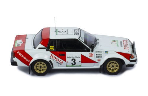 TOYOTA CELICA 2000GT #3 B.Waldegard -H.Thorszelius Rallye Côte d'Ivoire 1982