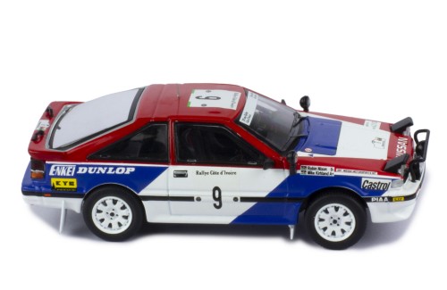 NISSAN 200 SX #9 M.Kirkland - R.Nixon Rallye Côte d'Ivoire 1987