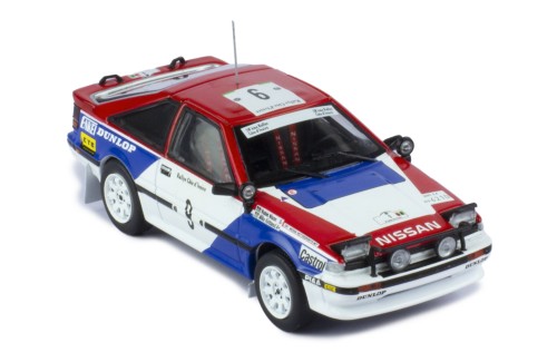 NISSAN 200 SX #9 M.Kirkland - R.Nixon Rallye Côte d'Ivoire 1987