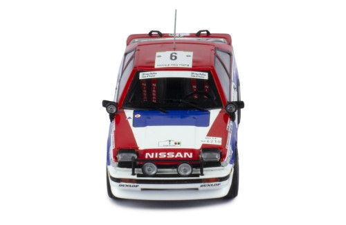 NISSAN 200 SX #9 M.Kirkland - R.Nixon Rallye Côte d'Ivoire 1987