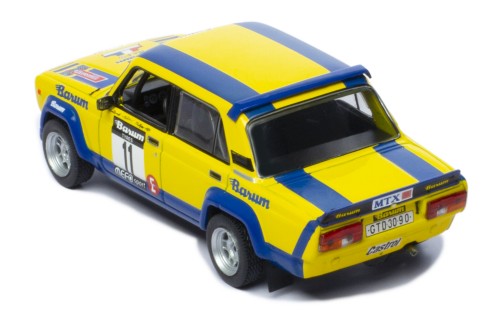 LADA 2105 VFTS #11 M.Lank - T.Miloš  Rallye Valašskaá Zima 1984