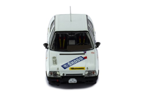 ŠKODA FAVORIT 136L #4 L.Křeček - B.Motl Rallye Valašská Zima 1989