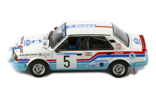 ŠKODA 130L #5 J.Haugland - B.Willis Rallye Bohemia 1988
