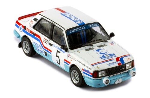 ŠKODA 130L #5 J.Haugland - B.Willis Rallye Bohemia 1988
