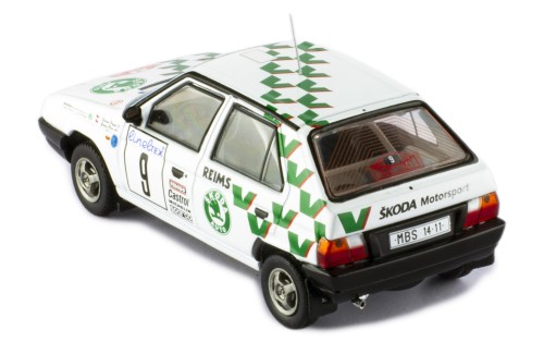 ŠKODA FAVORIT 136L #9 P.Sibera - P.Gross Rallye Monte-Carlo 1993