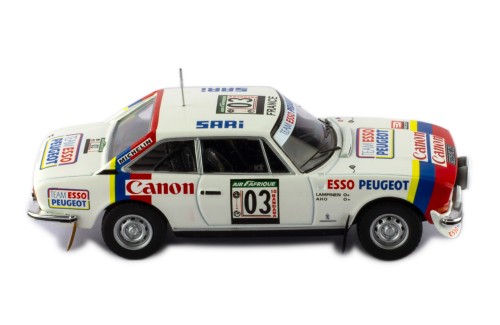 PEUGEOT 504 Coupe V6 #03 S.Lampinen - A.Aho Rallye Côte d'Ivoire 1978