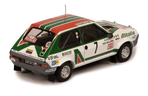 FIAT RITMO 75 Abarth #7 P.Eklund - H.Sylvan Rallye Monte-Carlo 1979
