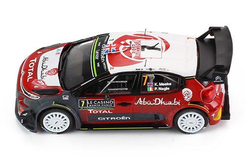  CITROËN C3 WRC #7 K. Meeke-P.Nagle Rally Monte Carlo 2017